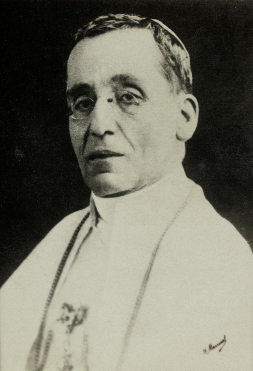 Portrait of Pope Benedict XV by Henri Manuel
