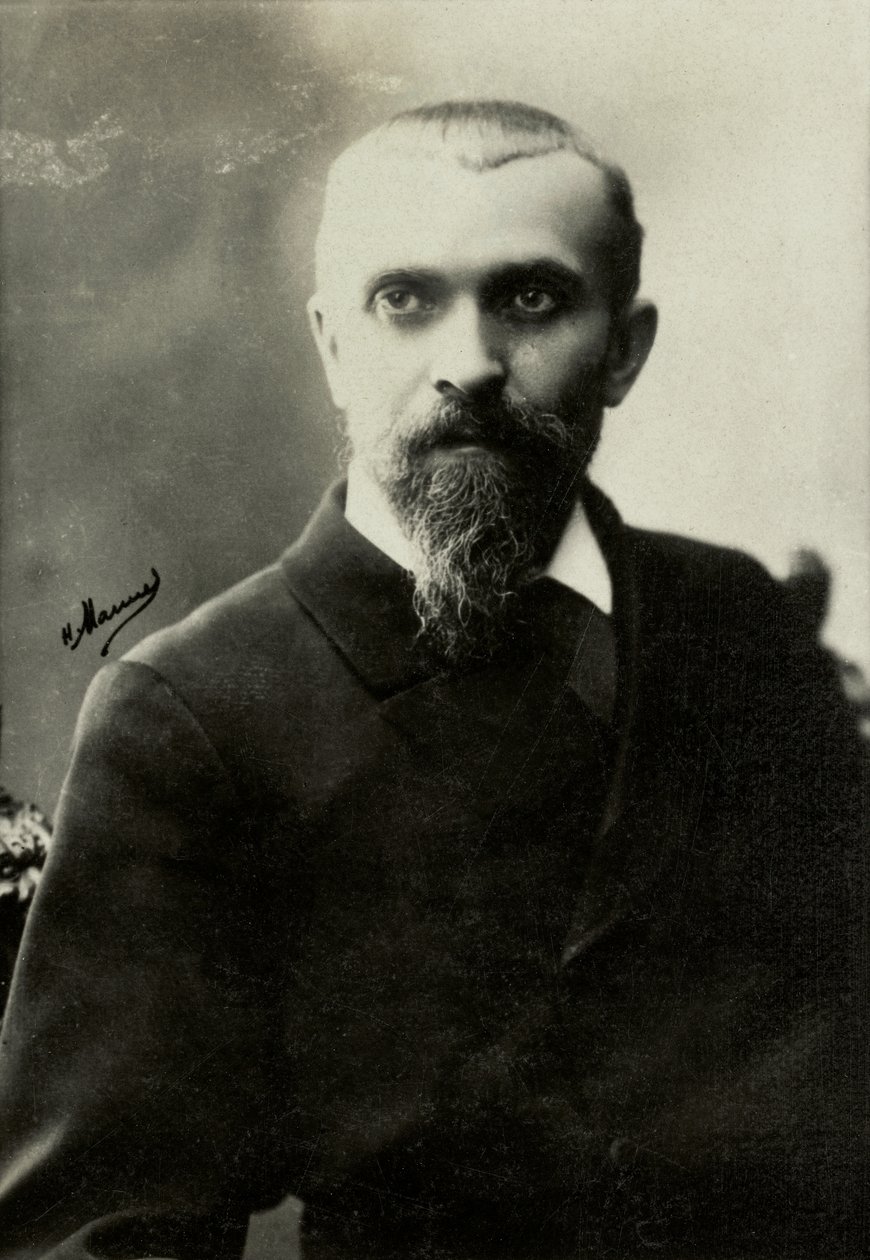 Portrait of Rene Doumic by Henri Manuel