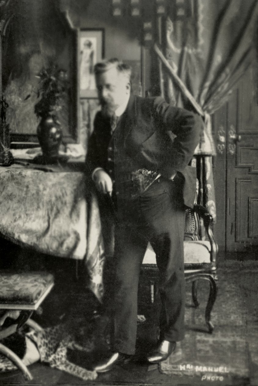 Portrait of the French Painter Charles Lucien Leandre by Henri Manuel