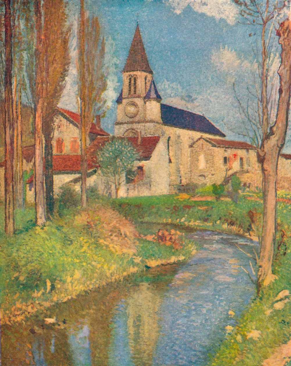 The Church of La Bastide by Henri Martin