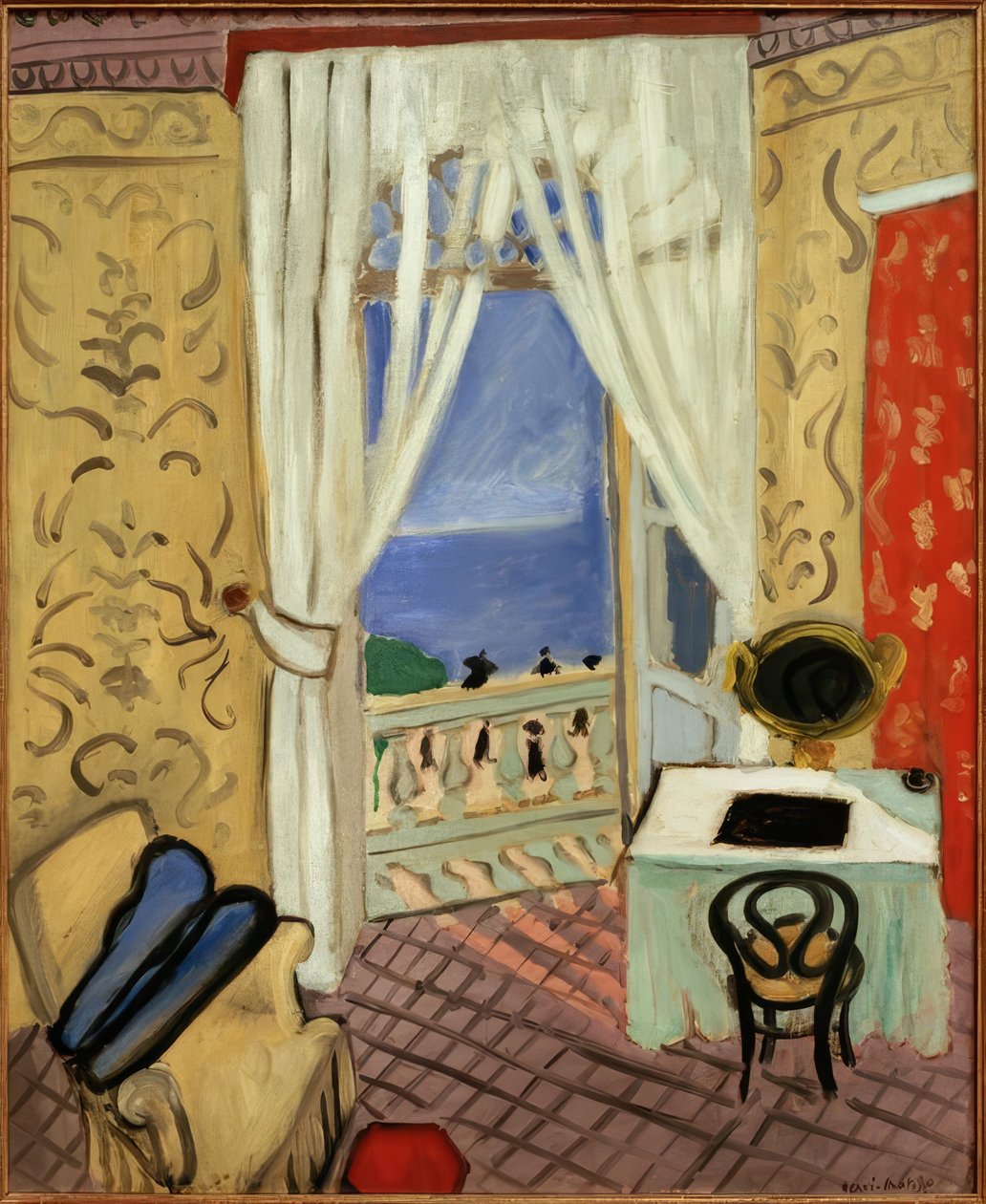 Interior with Violin Case by Henri Matisse
