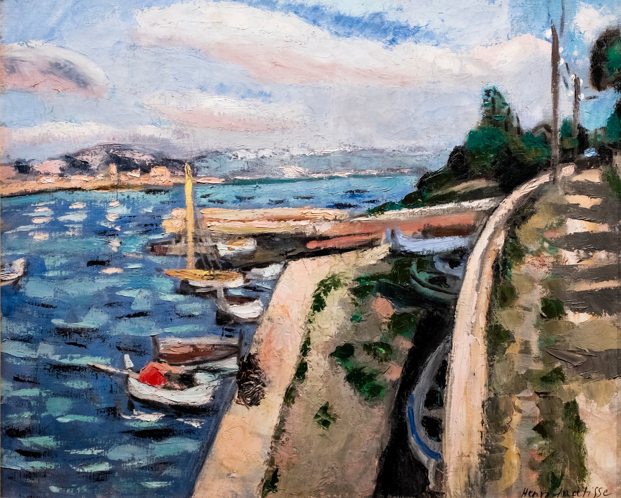 Boats in a Harbor, ca. 1926 by Henri Matisse