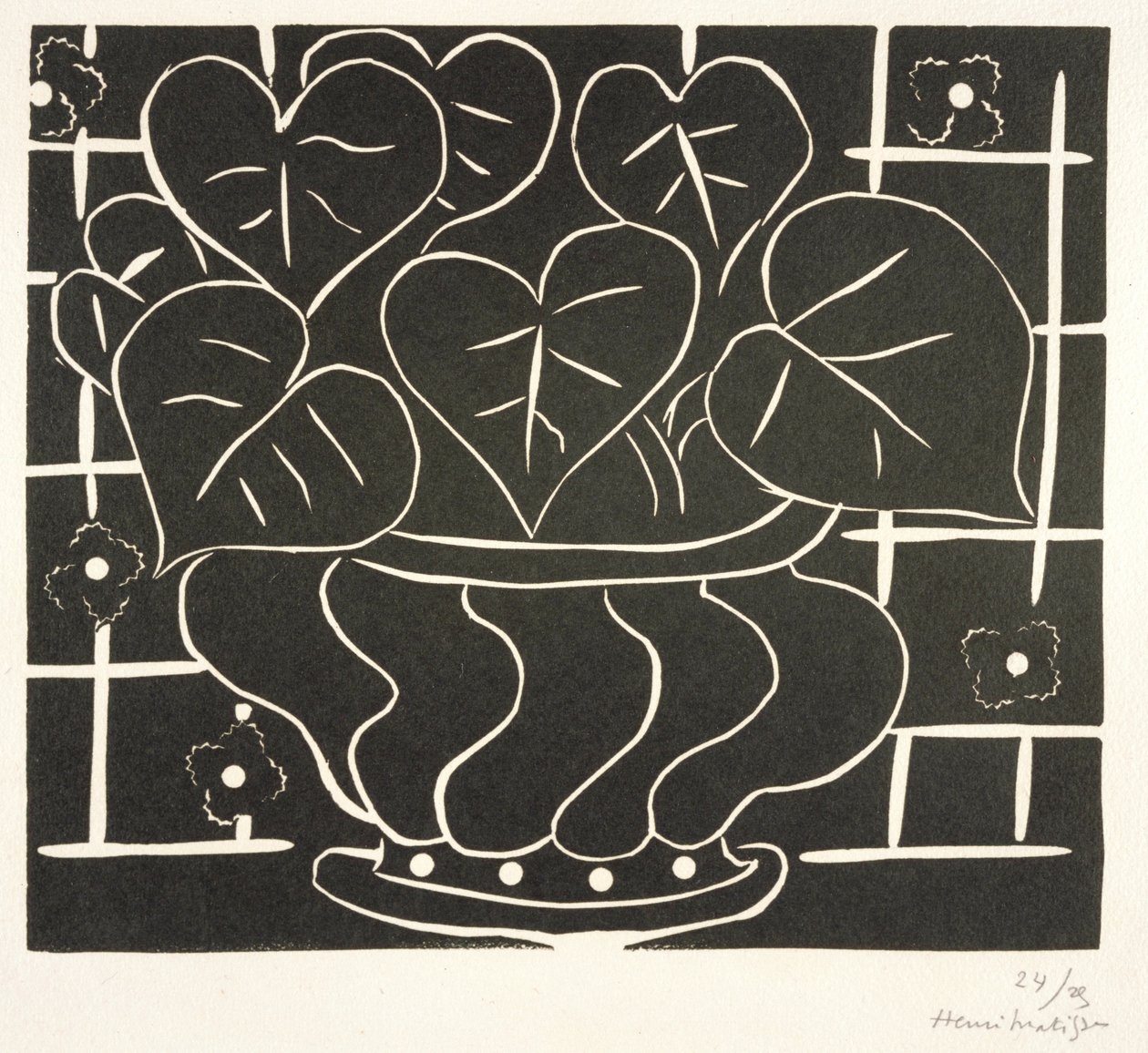Bowl of Begonias I by Henri Matisse