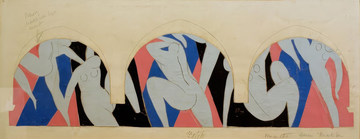 Dance of Paris, study by Henri Matisse
