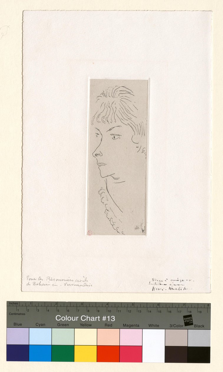 Fanny in Three-Quarter View by Henri Matisse
