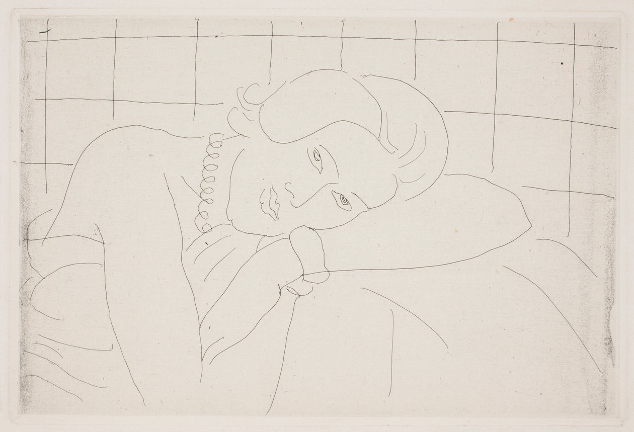 Woman with Necklace by Henri Matisse