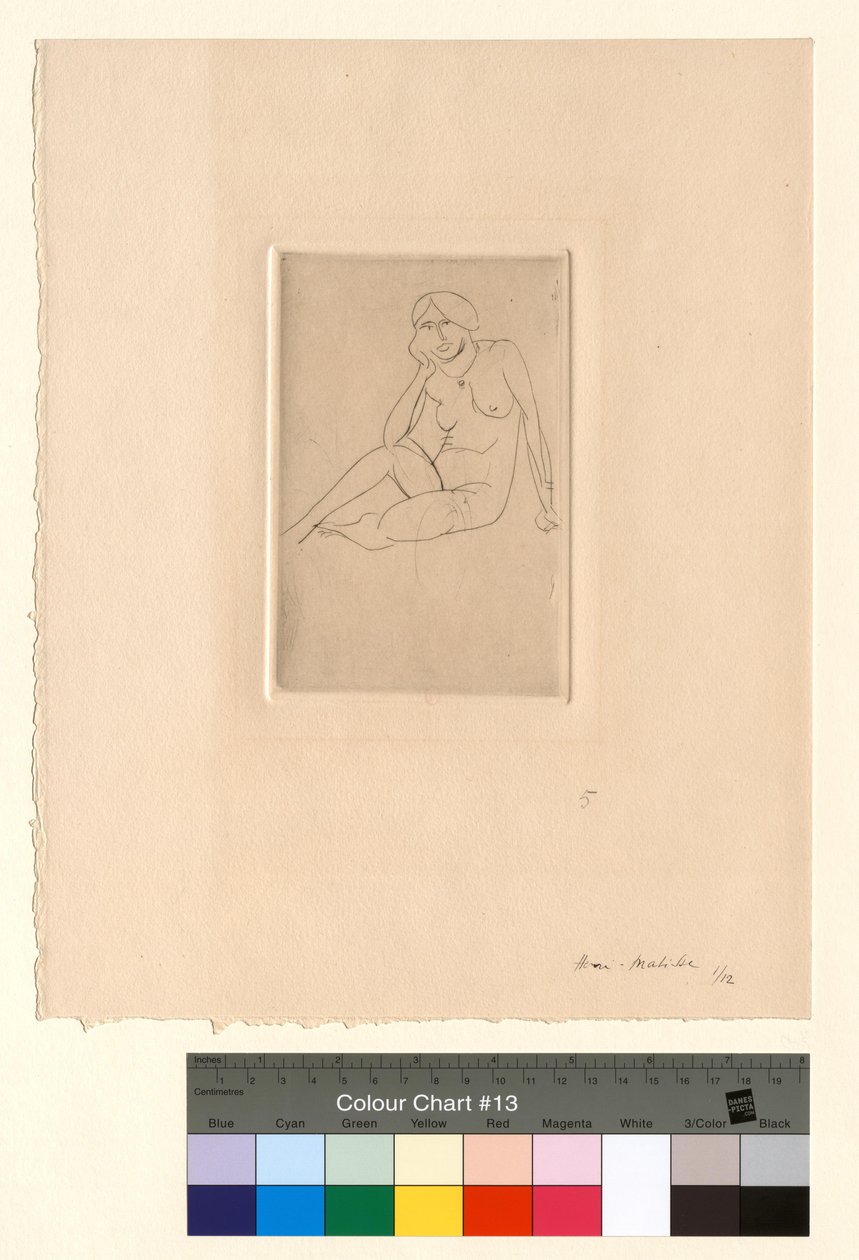 Seated Figure - Nude by Henri Matisse