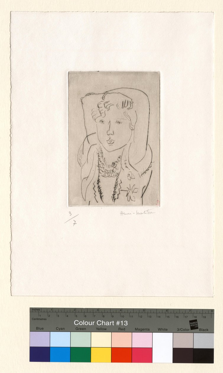 Little Girl, Arm on Head by Henri Matisse