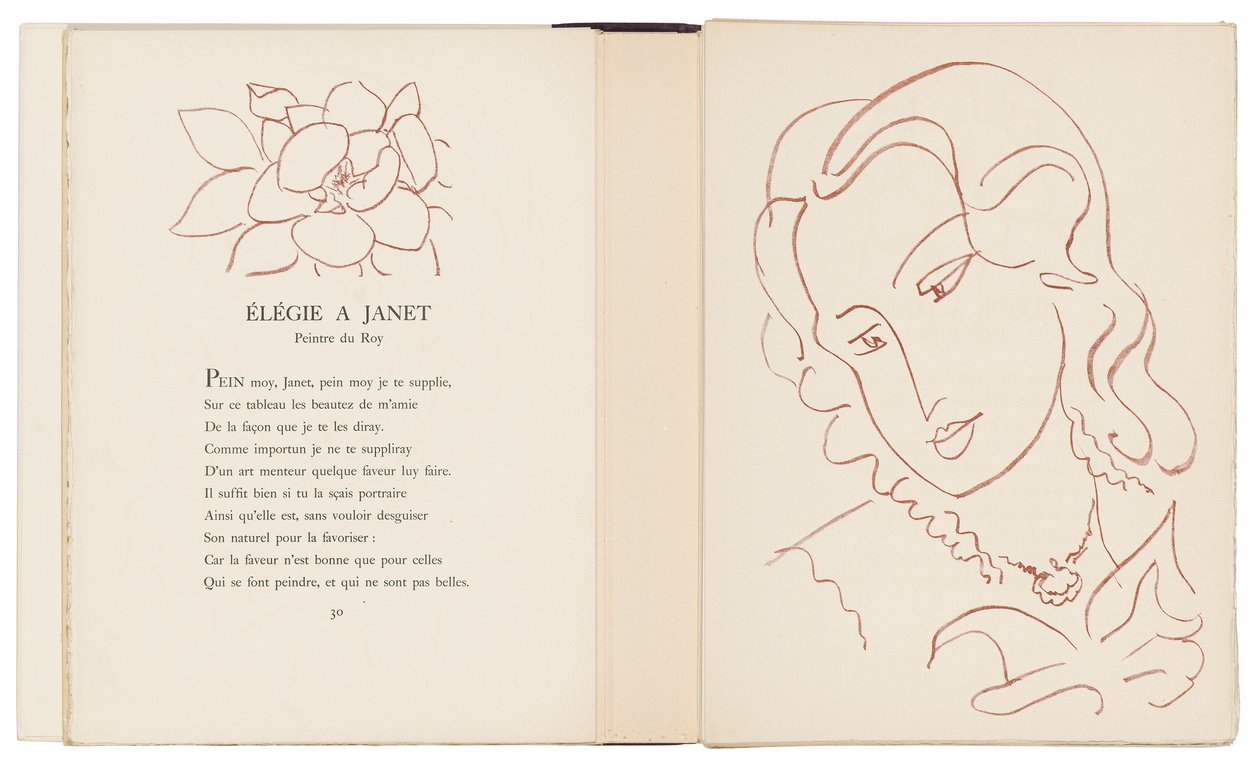 Anthology of the Loves of Ronsard by Henri Matisse