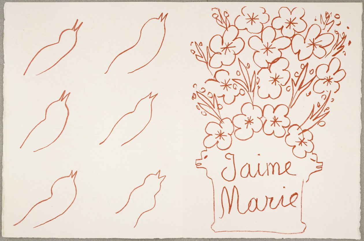 Anthology of the Loves of Ronsard, November 29 by Henri Matisse