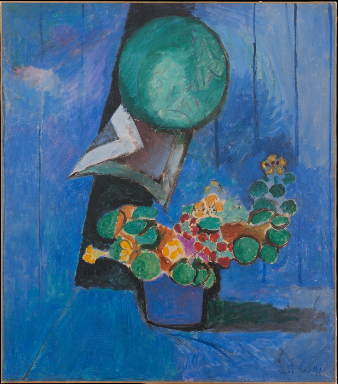 Flowers and China (The Capuchin Cress) by Henri Matisse