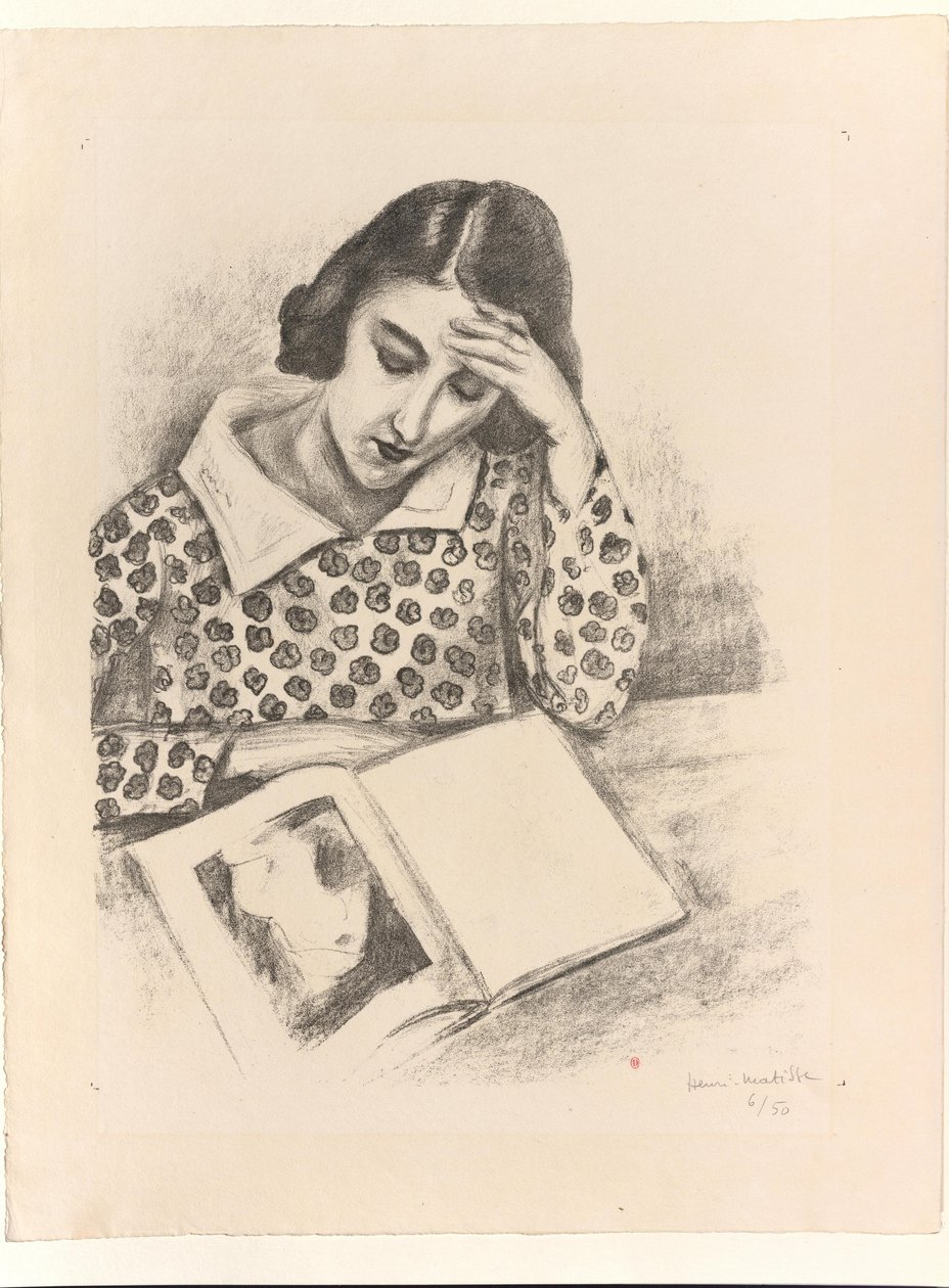 Large Reader by Henri Matisse