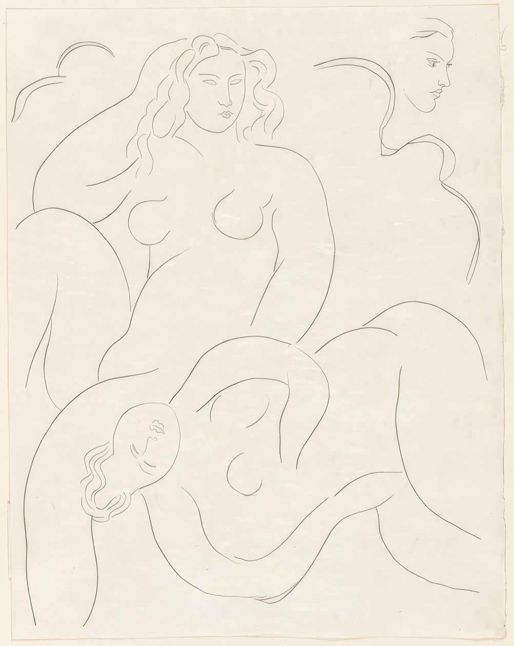 Afternoon of a Faun: Plate Fourteen from Poesies de Mallarmé by Henri Matisse