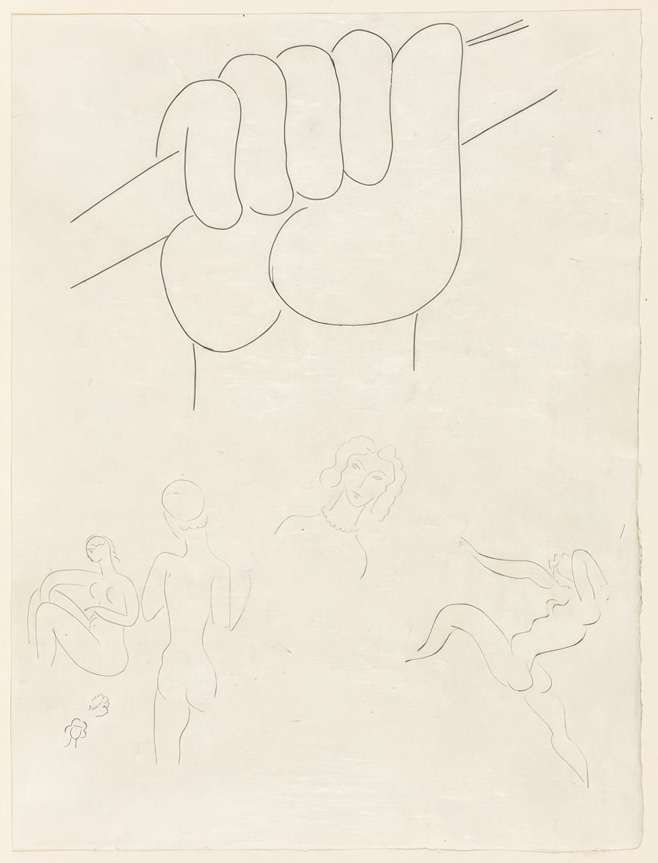 The Curse, plate two from Poems of Mallarmé by Henri Matisse
