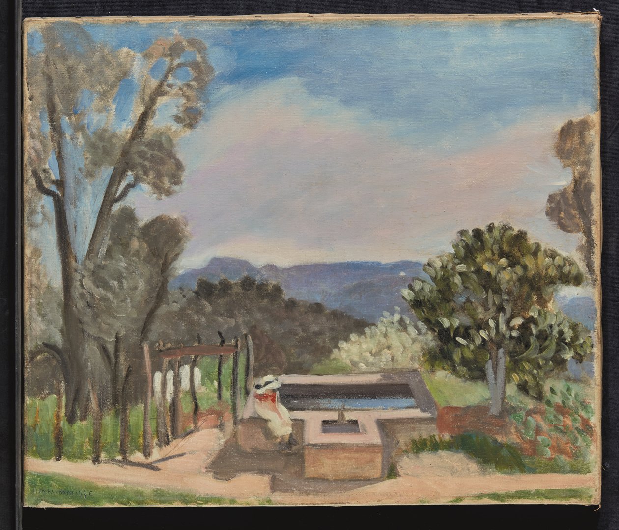The Fish Pond (Landscape of Provence) by Henri Matisse