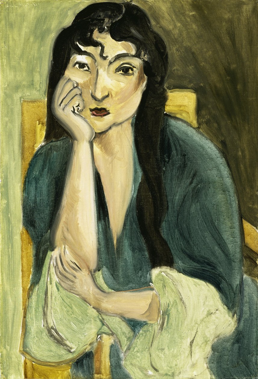 Meditation (Portrait of Lorette) by Henri Matisse