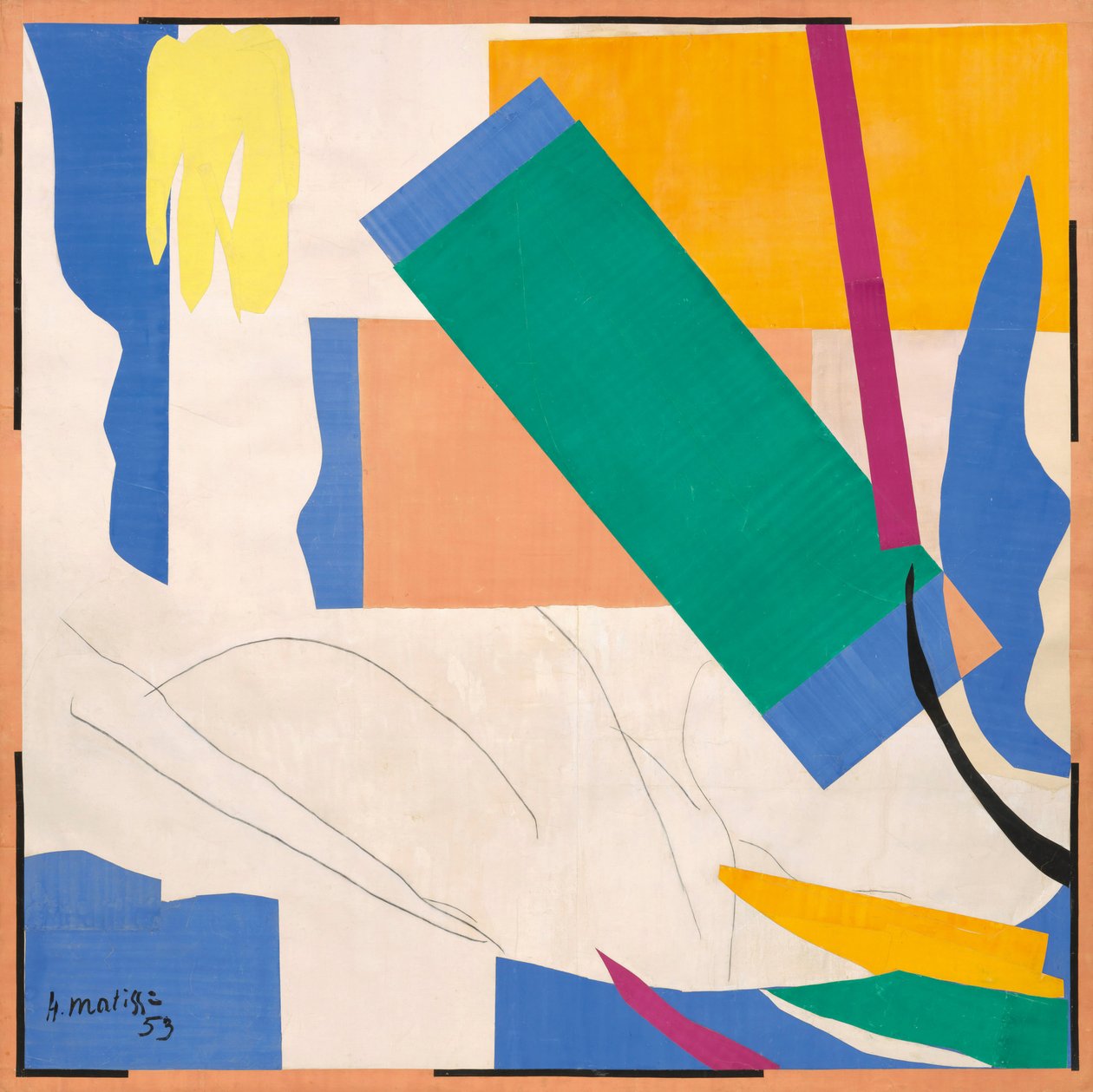 Memory of Oceania by Henri Matisse