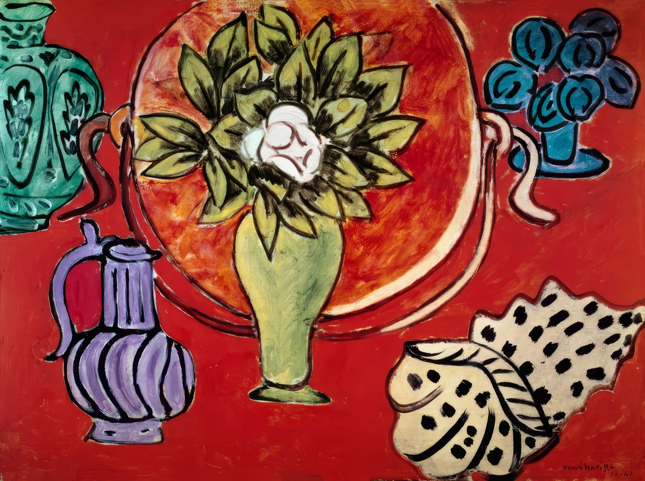 Still Life with Magnolia by Henri Matisse