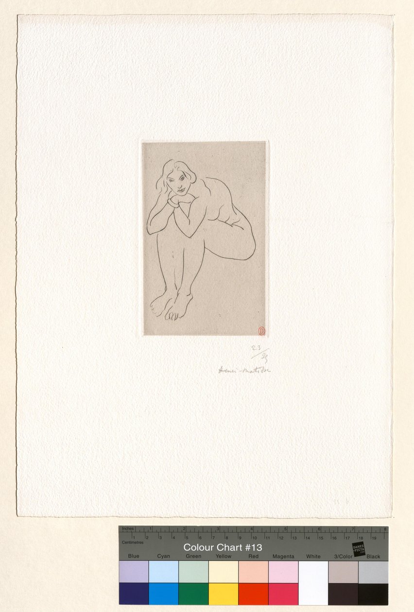 Seated Nude, Torso Leaning on Knees by Henri Matisse