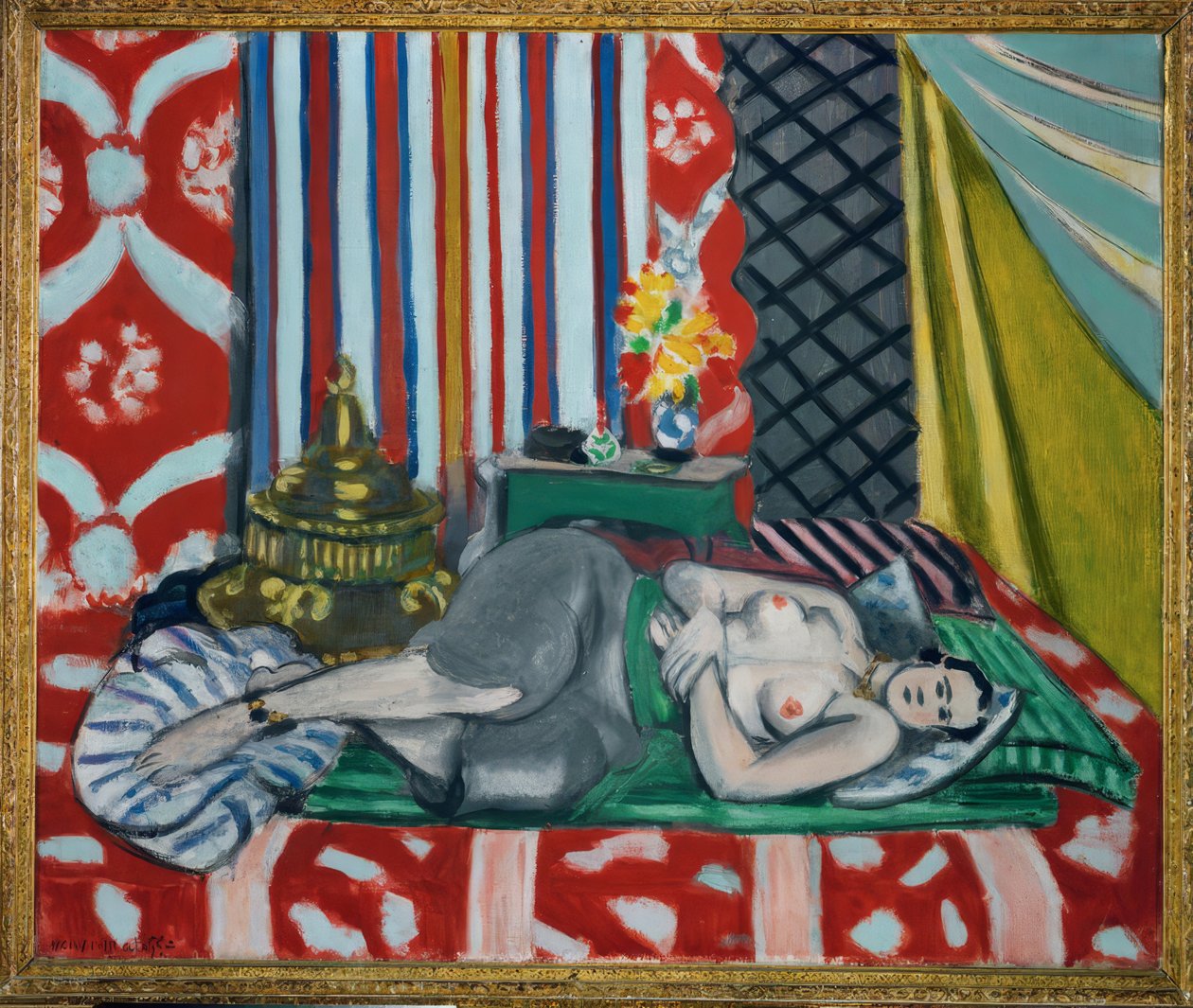 Odalisque with Gray Trousers by Henri Matisse