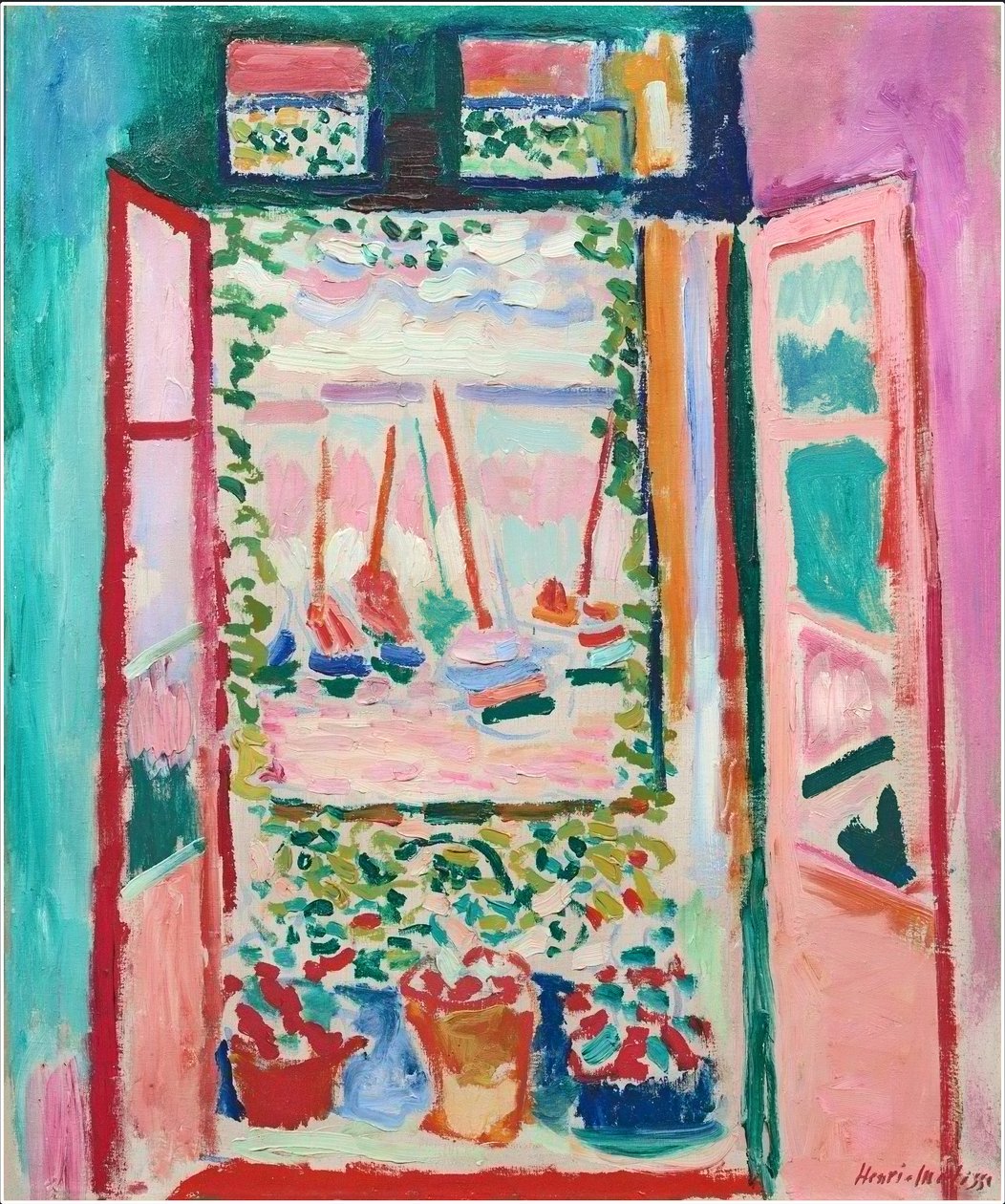Open Window, Collioure by Henri Matisse