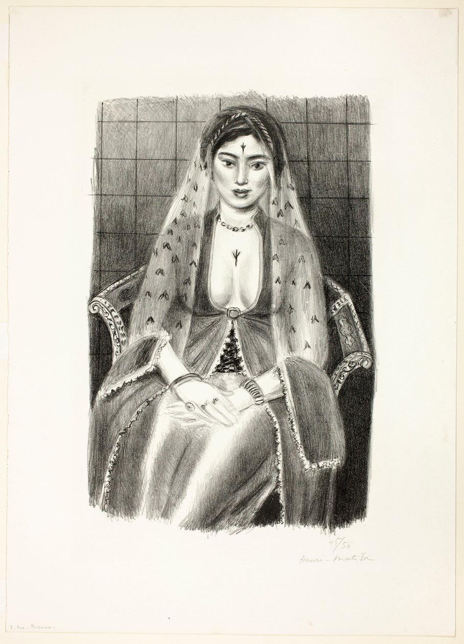 Persian Woman by Henri Matisse