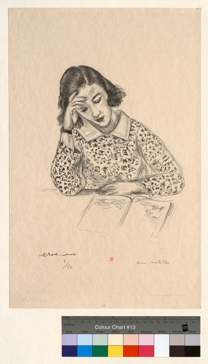 Little Reader by Henri Matisse