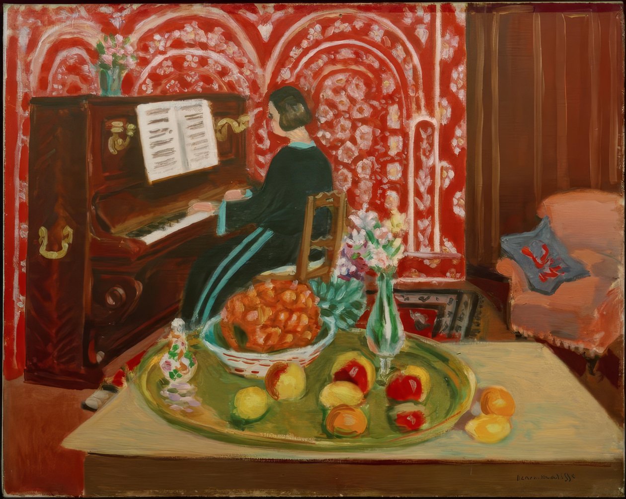 Pianist and Still Life by Henri Matisse