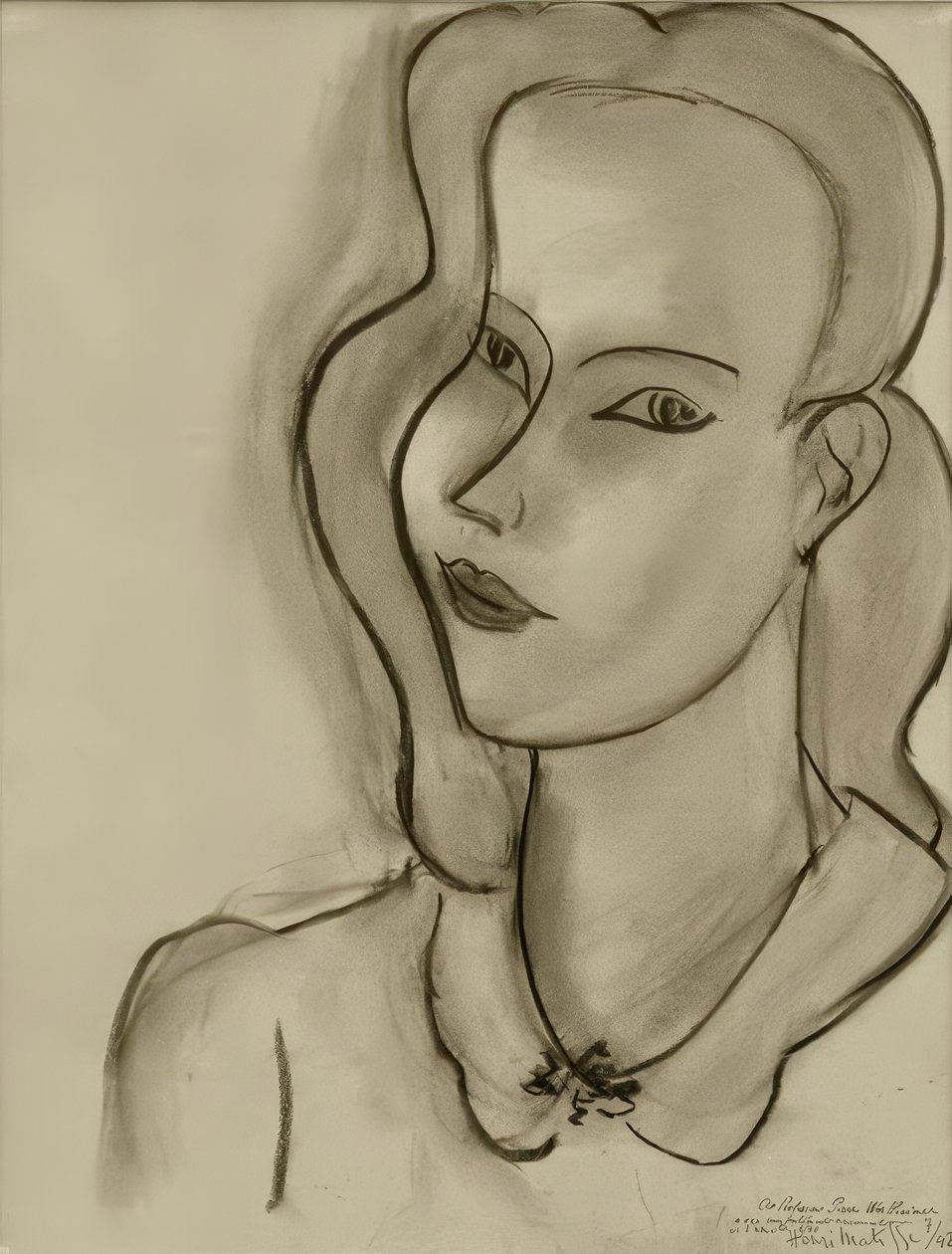 Portrait of a Woman by Henri Matisse