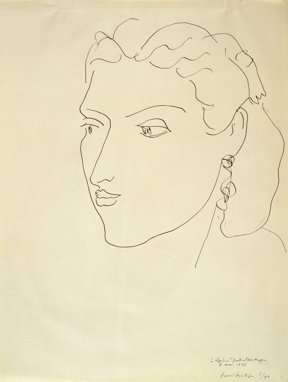 Portrait of a Woman by Henri Matisse