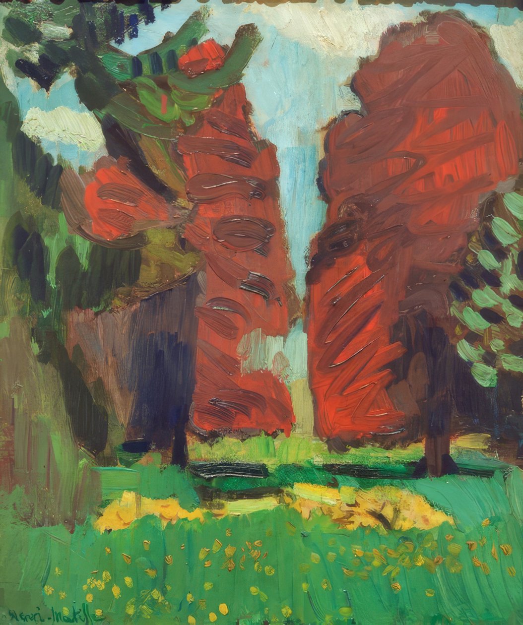 Purple Beech by Henri Matisse