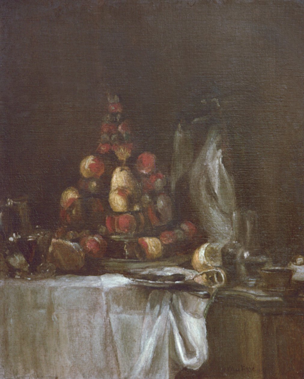 Pyramid of Fruits after Chardin by Henri Matisse