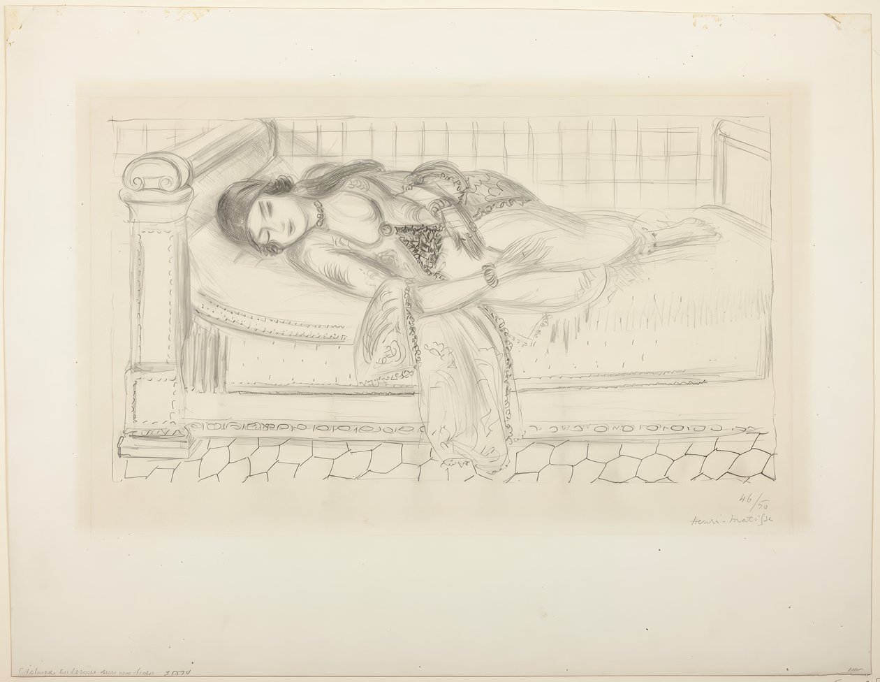 Reclining Figure by Henri Matisse