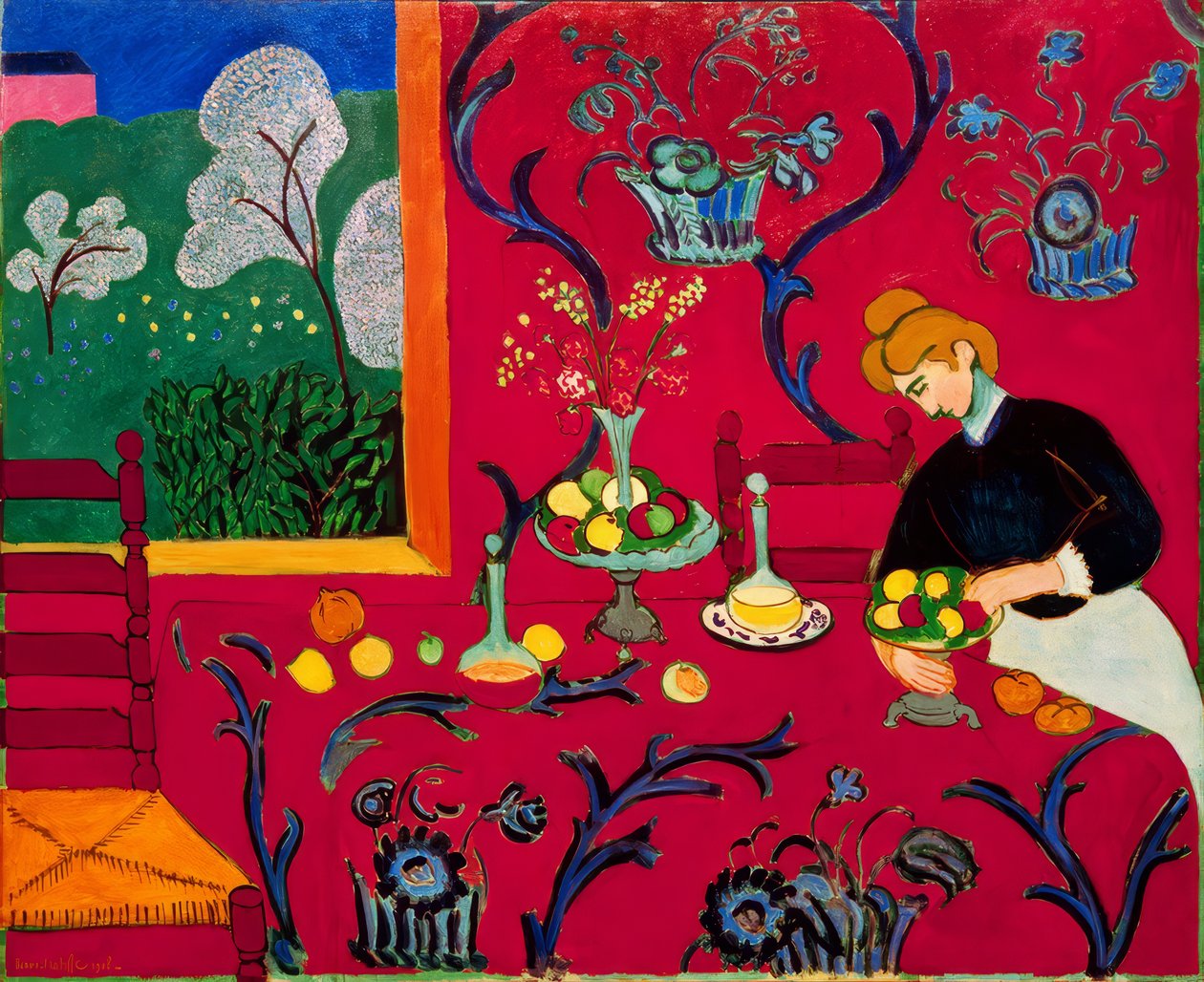 Red Room (Harmony in Red) by Henri Matisse