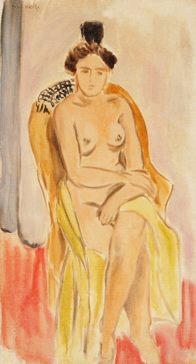 Seated Female Nude, c.1919-1921 by Henri Matisse