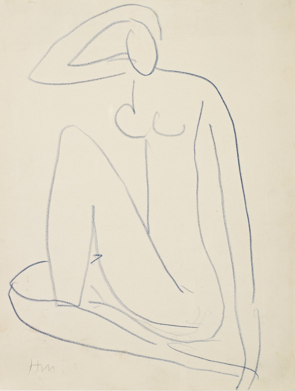 Seated Female Figure by Henri Matisse