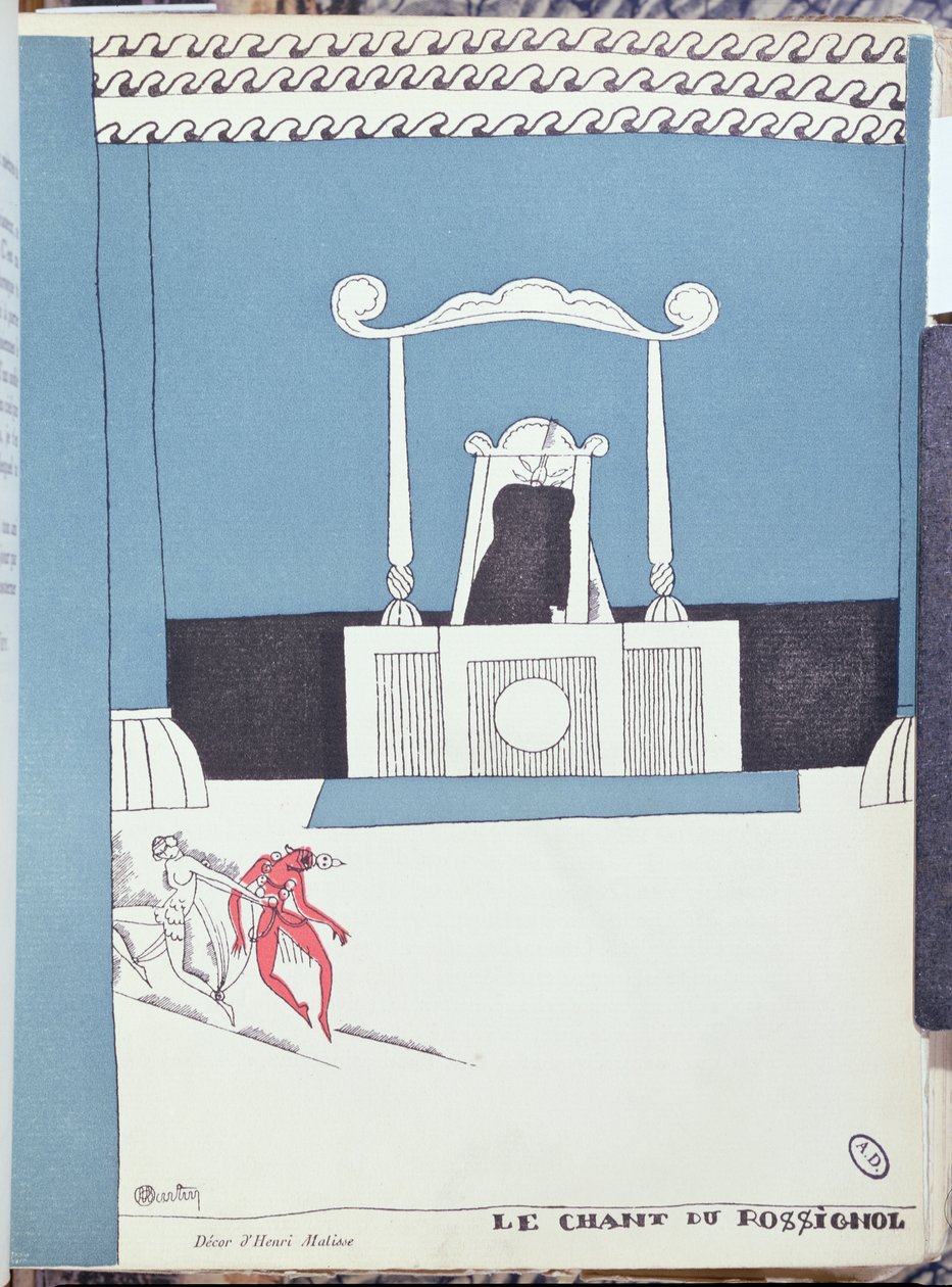 Set Design by Henri Matisse for the 