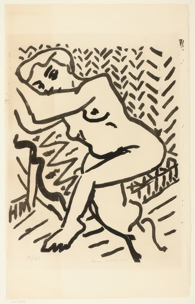 Small Light Woodcut by Henri Matisse