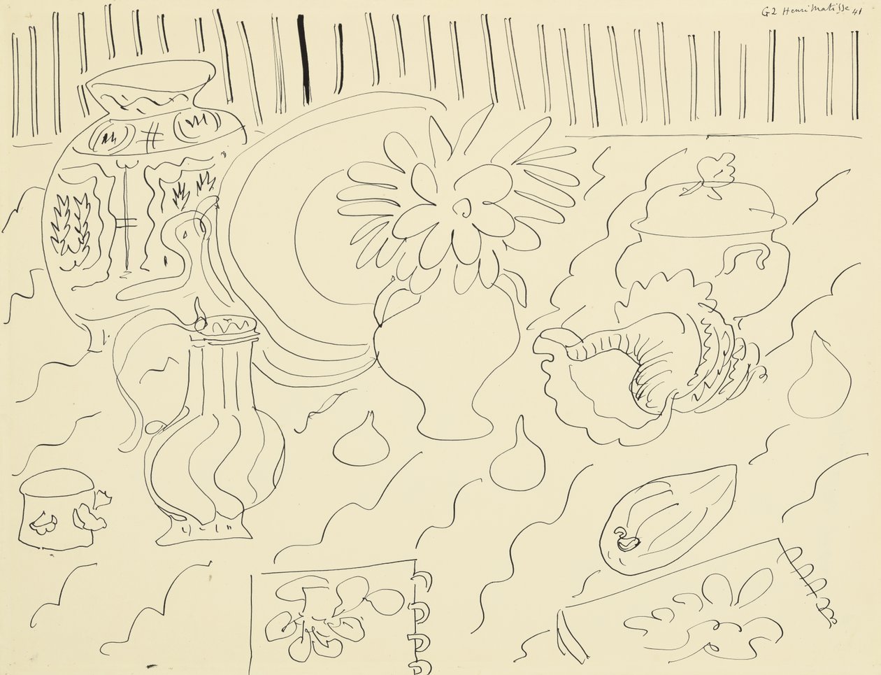 Still Life (Theme G, Variation 2) by Henri Matisse