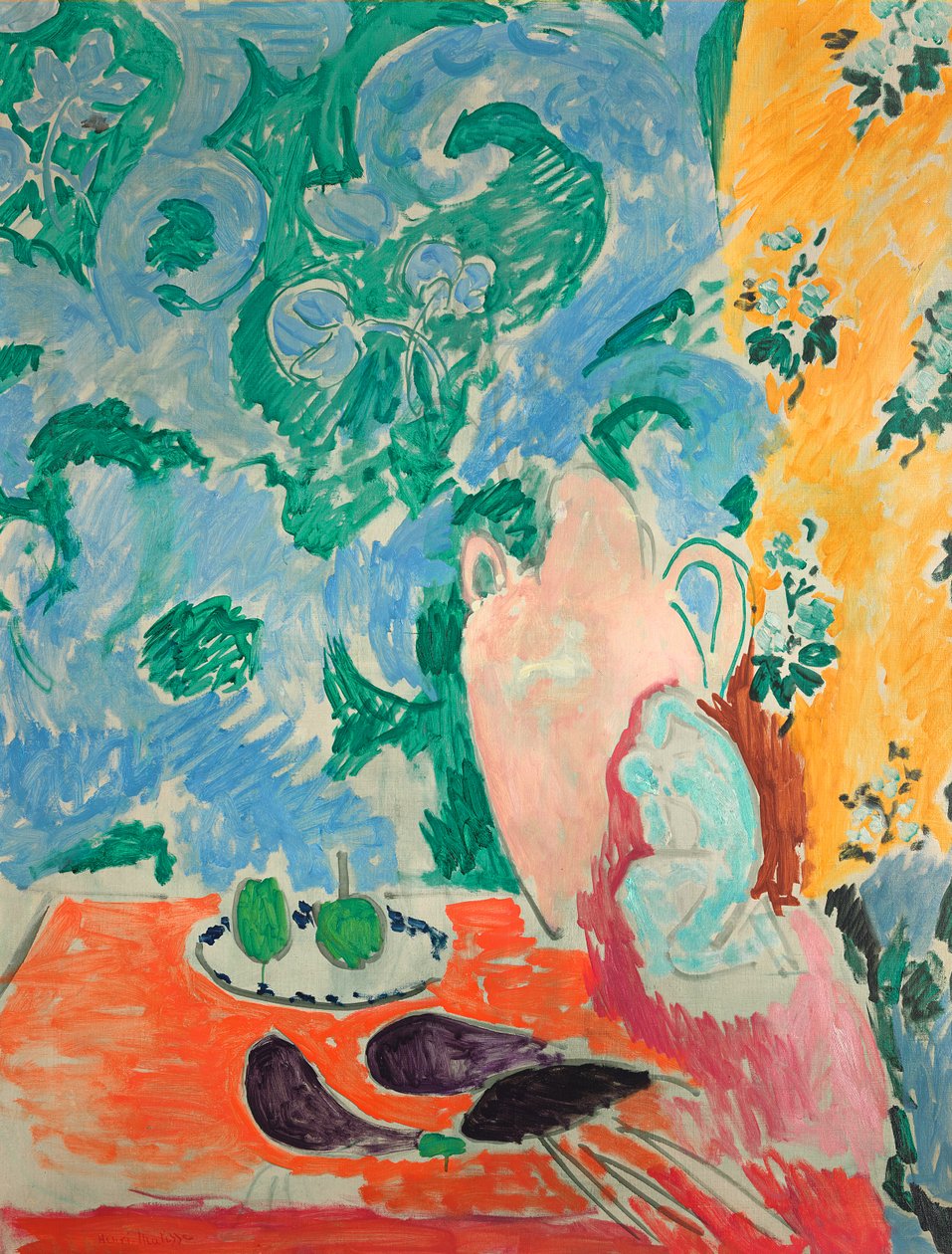 Still Life with Eggplants by Henri Matisse