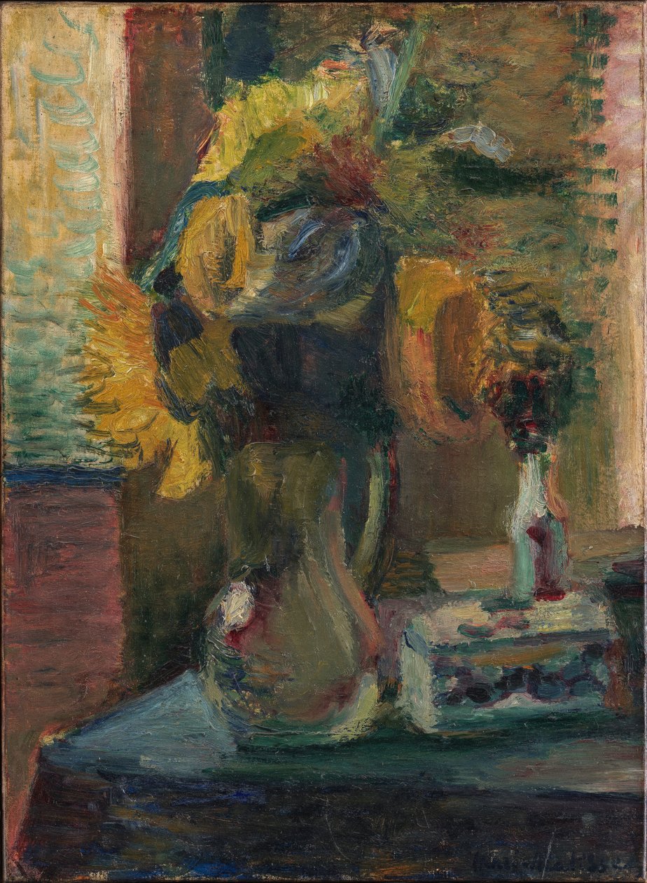 Sunflowers in a Vase by Henri Matisse