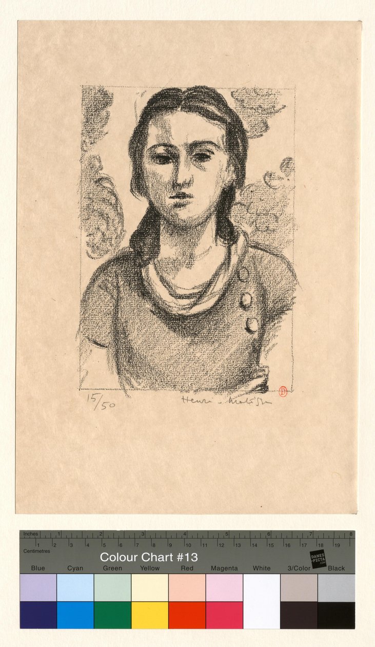 Head of a Young Girl by Henri Matisse