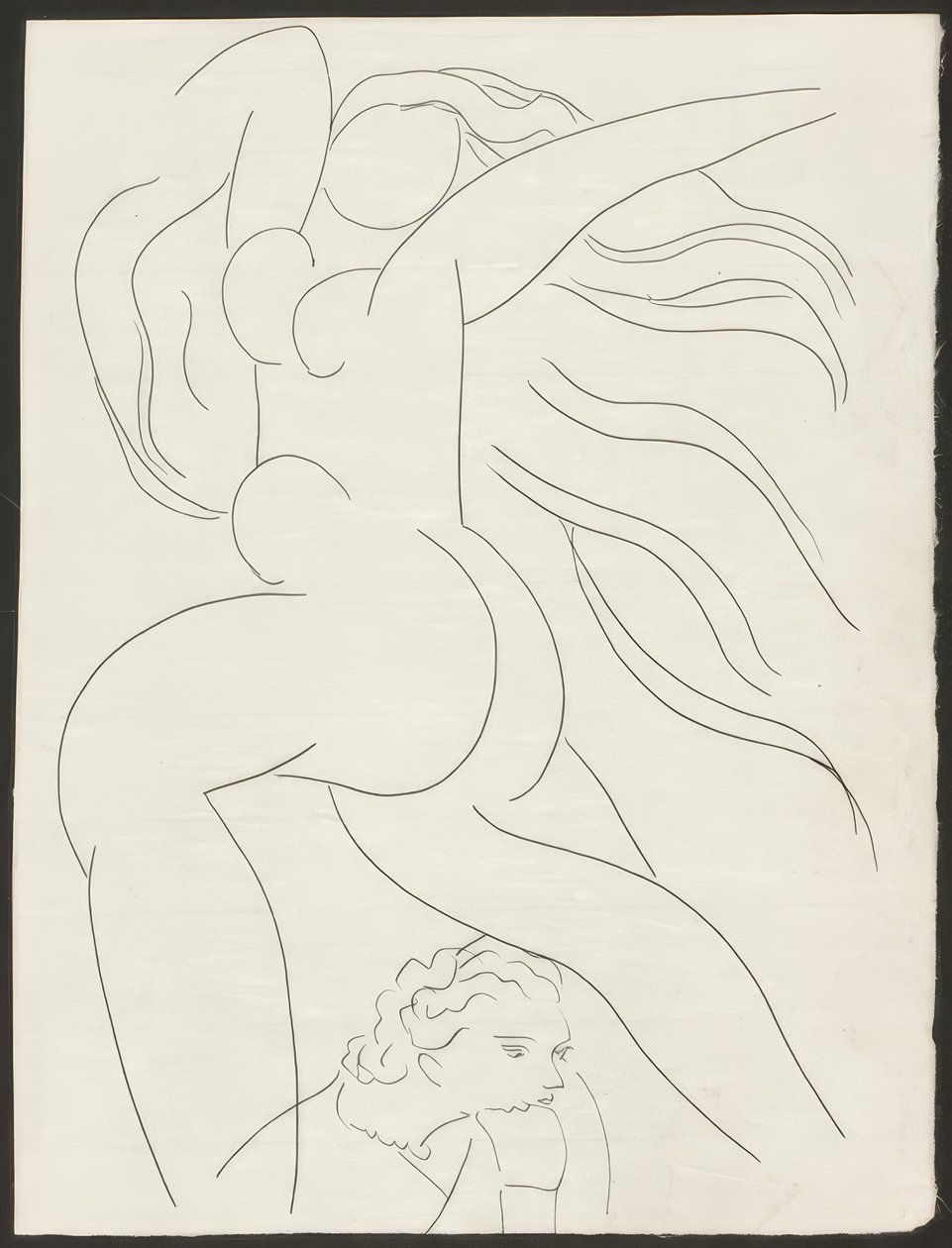 Toast, Plate One from Poesies de Mallarmé by Henri Matisse