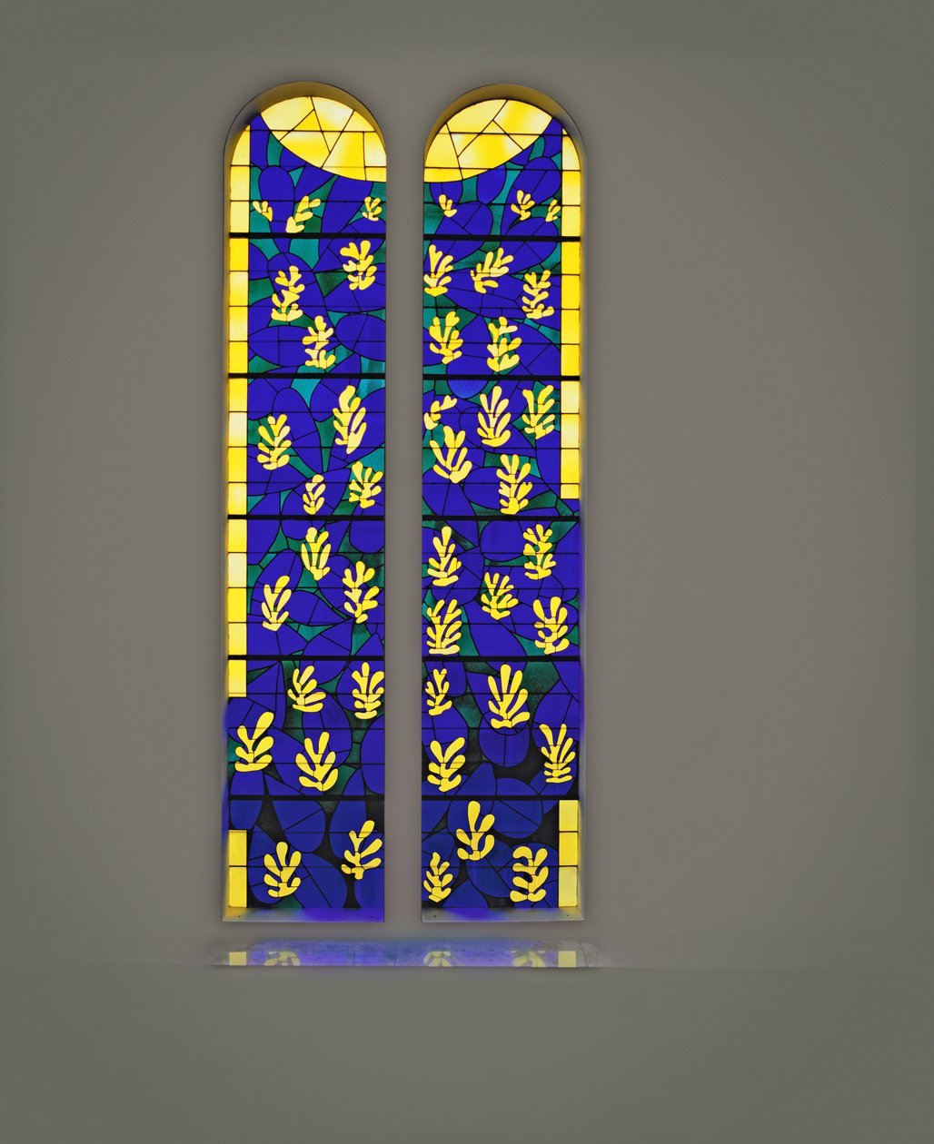 Tree of Life Stained Glass, Chapel of the Rosary, Vence by Henri Matisse