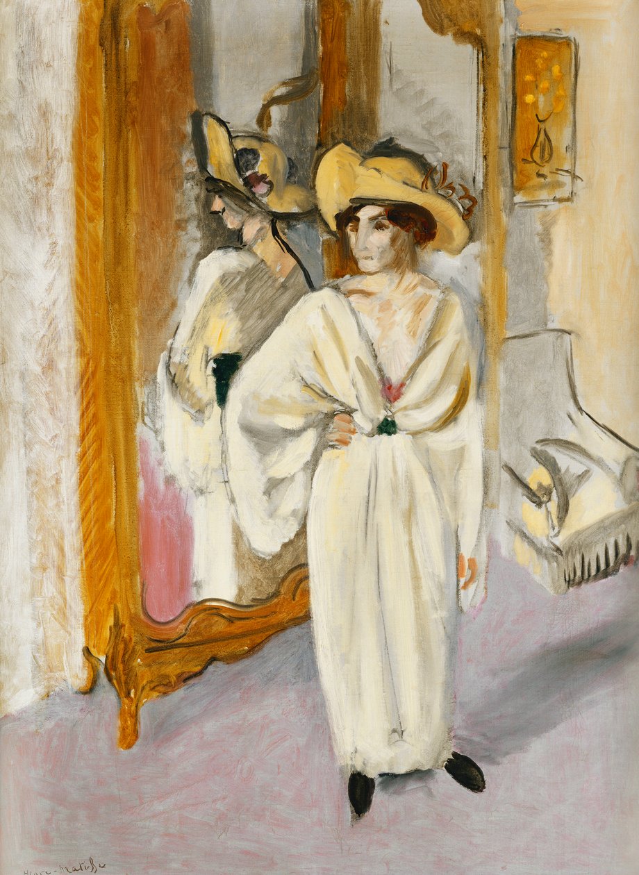Woman in White, c.1918-19 by Henri Matisse