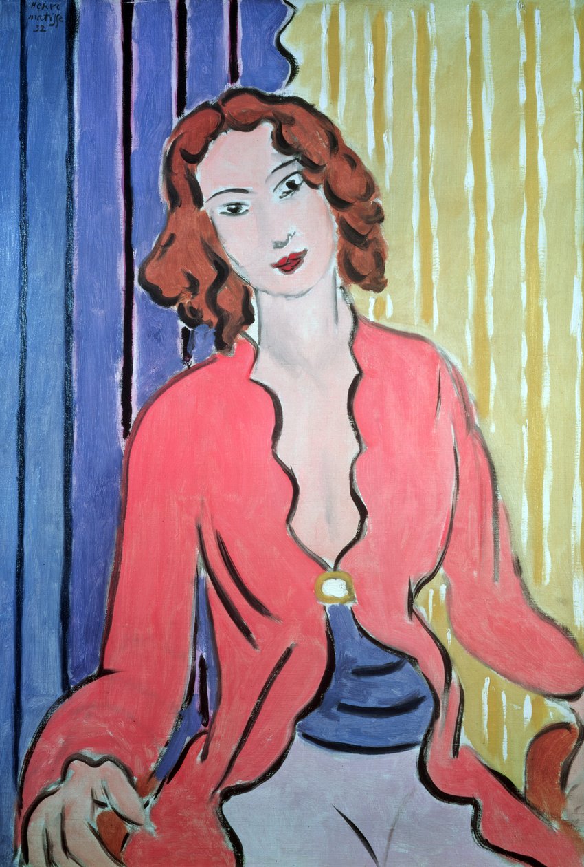 Woman in a Persian Costume by Henri Matisse
