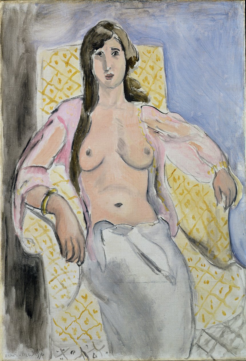 Woman in an Armchair, or Antoinette by Henri Matisse