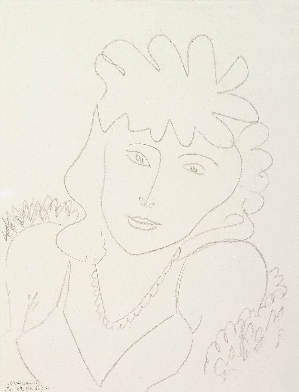 Woman with Hat by Henri Matisse