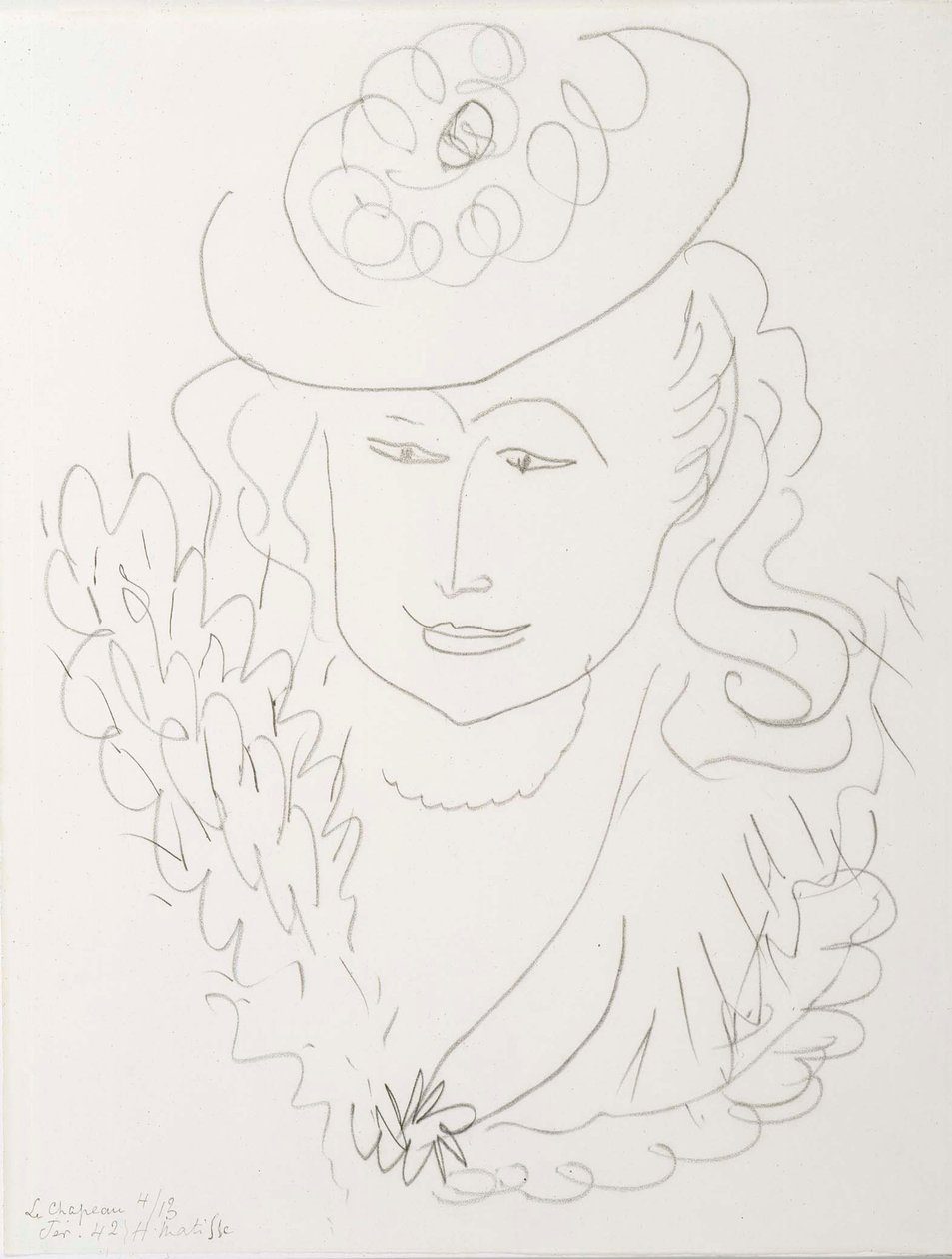 Woman with Hat by Henri Matisse