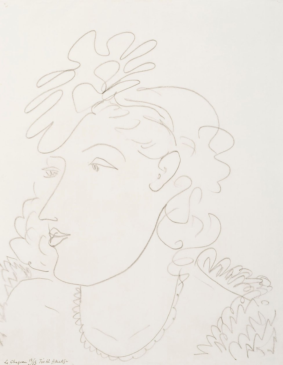 Woman with Hat by Henri Matisse